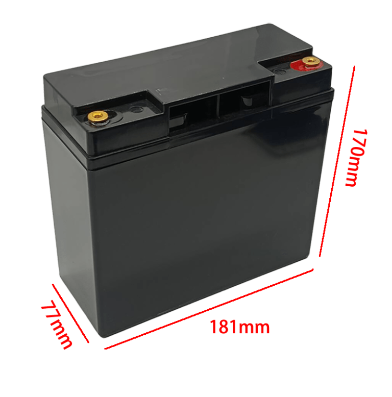 12V 17AH Empty box Black size