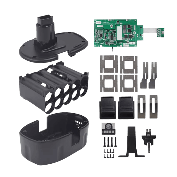 Dewalt DC9096 battery case all parts