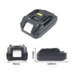 BL1815 Makita battery box 18650 5PCS size