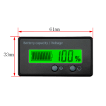 battery power indicator size