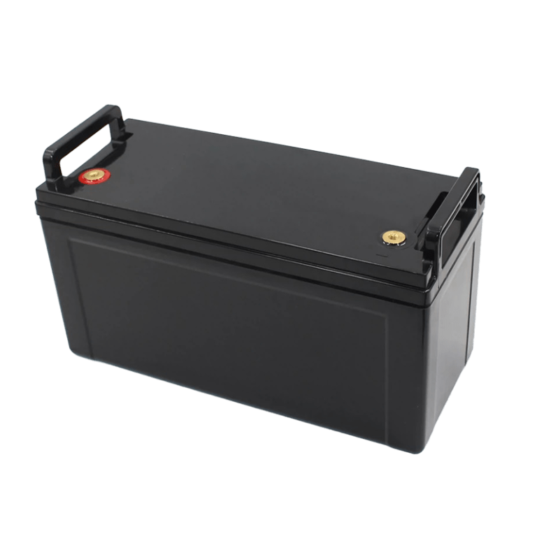 12V 120AH empty battery box black