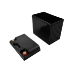 YT5X Empty battery box open for motorcycle starter battery