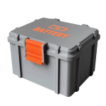 18650 Lithium Battery Cells Storage box gray