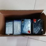 6V 4AH battery box empty 4pcs